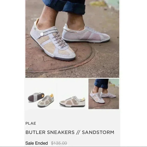 PLAE BUTLER SNEAKERS in SANDSTORM - Picture 1 of 7